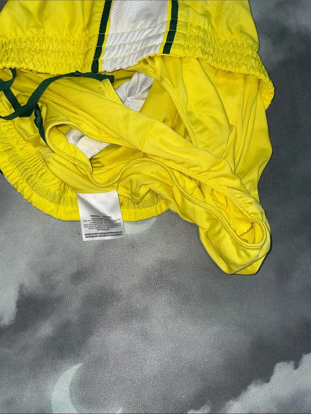 Nike Yellow Oregon Ducks Athletic Shorts DriFt  | S